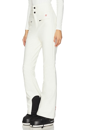 Perfect Moment Aurora High Waisted Ski Pant in White