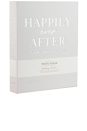 Printworks Happily Ever After Photo Album in Ivory in White