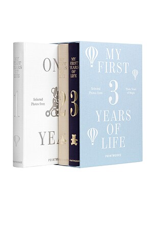 Printworks Photo Book Baby 3-pack My First 3 Years in Beauty: NA