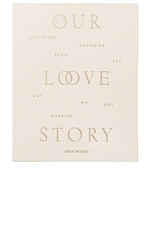 Our Love Story Wedding Journal Printworks