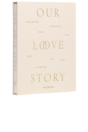 Printworks Our Love Story Wedding Journal