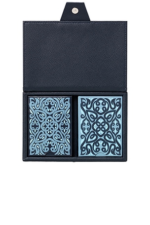 Printworks Double Playing Cards in Navy