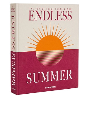 Printworks Endless Summer Maroon Photo Album in Red