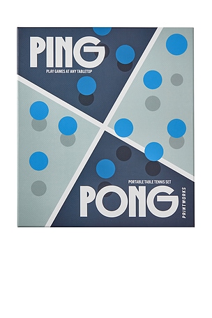 Printworks Ping Pong Portable Table Tennis in Blue