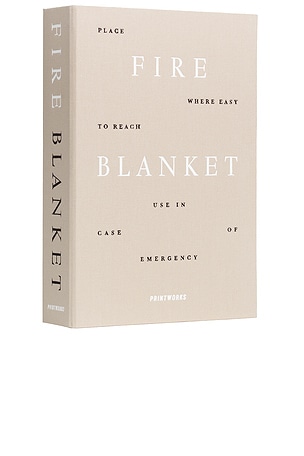 Printworks Fire Blanket in Beige