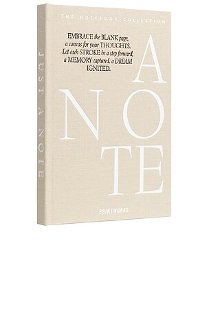 Printworks Just A Note Notebook in Beige