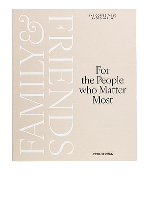 Family & Friends Photo Album Printworks