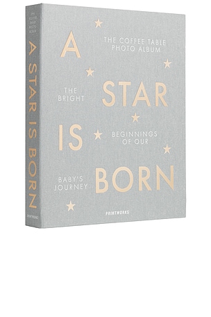 Printworks A Star Is Born Baby Album in Grey