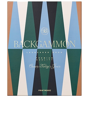 Lacquered Backgammon Printworks