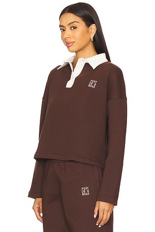 Port de Bras Sofia Sweater in Chocolate