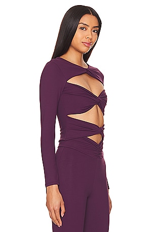 Port de Bras Lauren Top in Purple