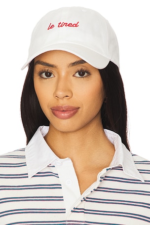 Le Tired Embroidered Hat Polychrome Goods