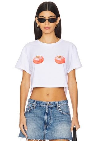 Ripened Tomatoes Crop Top Polychrome Goods