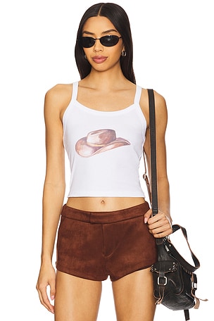Cowboy Hat Tank Top Polychrome Goods