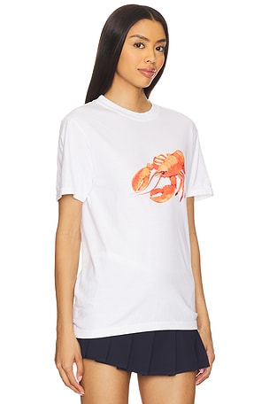 Polychrome Goods Summer Lobster T-shirt en Blanc