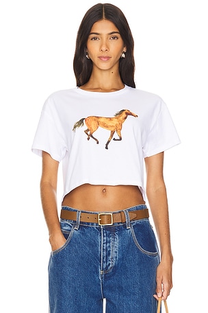 Horse Crop Top Polychrome Goods