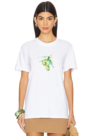 Mediterranean Olives T Shirt Polychrome Goods