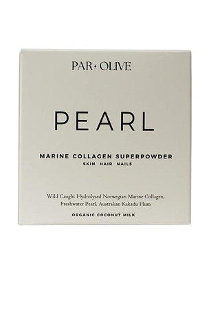 Pearl Marine Collagen Superpowder Travel Set Par Olive