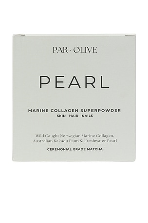 Pearl Marine Collagen Superpowder Travel Set Par Olive