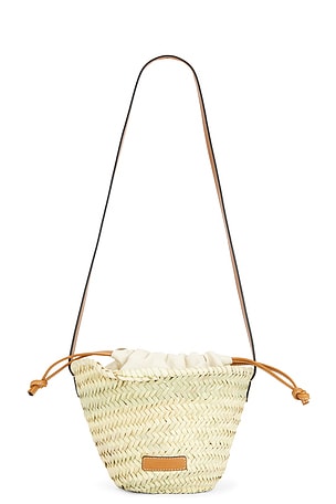 Poolside The Ibiza Mini Basket in Tan