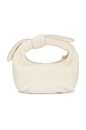 Poolside The Josie Terry Shoulder Bag in Ivory