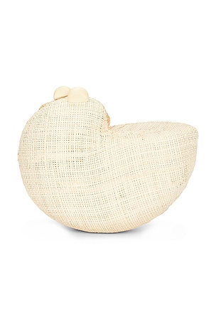 Poolside The Anna Clutch in Neutral