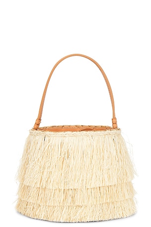 Poolside The Harbour Island Bucket Bag in Neutral