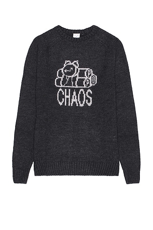 Knitted Chaos Crewneck Sweatshirt Pop Trading Company