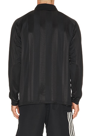 Pop Trading Company Sportif Long Sleeve Tee in Black