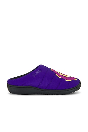 Pop Trading Company x Martens Subu Loafers in Purple