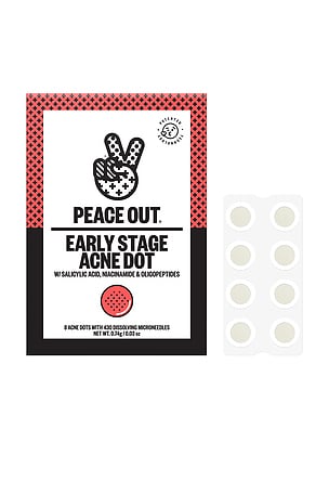 PATCHES PARA ESPINHAS 2% SALICYLIC ACID EARLY STAGE ACNE DOT 8 DOTS Peace Out