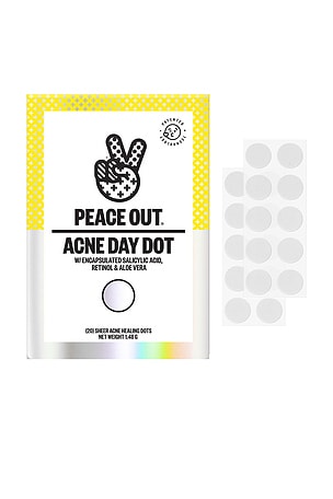 PATCHES PARA ESPINHAS SALICYLIC ACID ACNE DAY DOTS 20 DOTS Peace Out