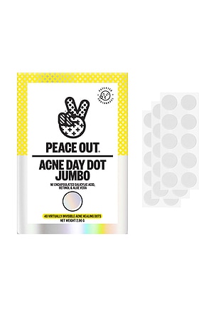 PATCHES PARA ESPINHAS SALICYLIC ACID ACNE DAY DOTS JUMBO 40 DOTS Peace Out