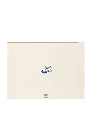 Papier La Dolce Vita Meal Planner in Orange