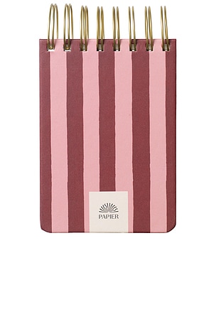 Papier Very Cherry Spiral Notepad in Pink