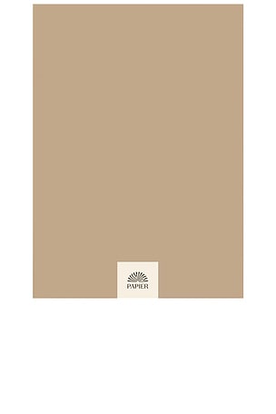 Papier Joy Wellness Journal in Brown