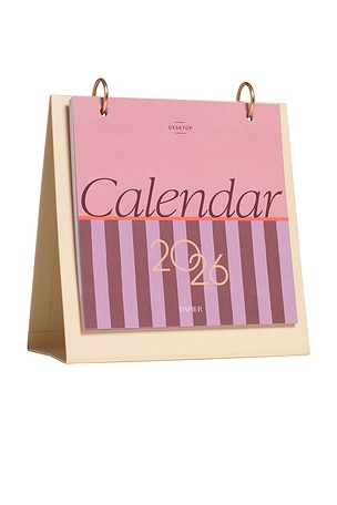 Modern Type Desk Calendar Papier