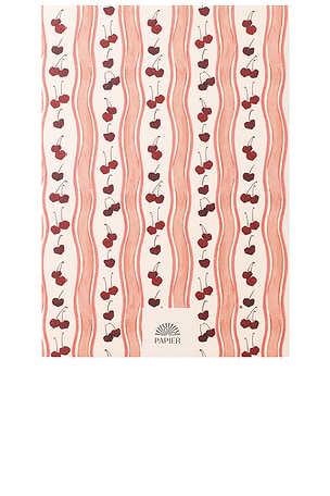 Papier Cherry Wave Soft Cover Lined Notebook
