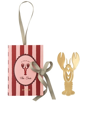 Lobster Bookmark Stocking Papier