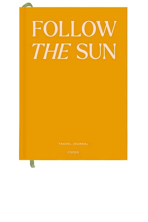 Follow The Sun Hardcover Travel Journal Papier