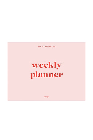 Weekly Desk Planner Papier