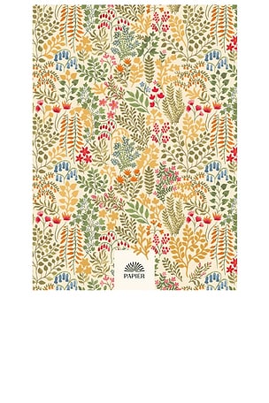 Papier Fairy Flies Hardcover Wellness Journal in Yellow