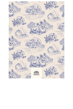 Papier Once Upon A Time Hardcover Lined Notebook in Beige