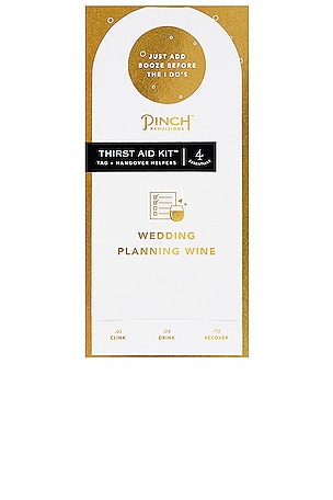 Wedding Planning Wine Thirst Aid Kit Pinch Provisions