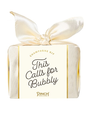 KIT BOÎTE CADEAU CHAMPAGNE BOW BOX CHAMPAGNE KIT Pinch Provisions