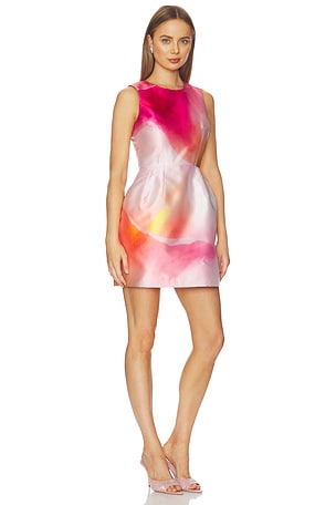 Prabal Gurung Corset Waist Sheath Dress in Pink