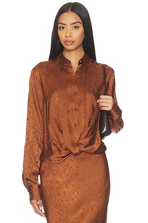 Fron Button Down Blouse Prabal Gurung