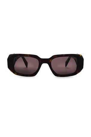 Rectangle Frame Sunglasses Prada