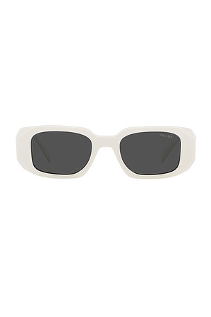 Scultoreo Narrow SunglassesPrada$433