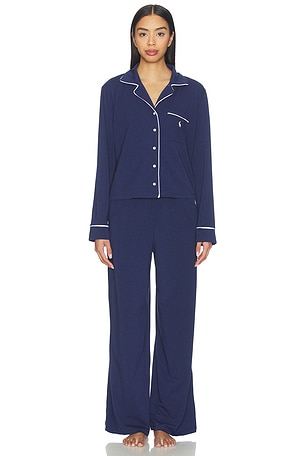 Long Sleeve & Pant Pajama Set Polo Ralph Lauren Intimates